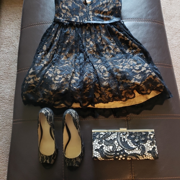 LADIES 3 PIECE EVENING WEAR SET - Picture 3 of 7